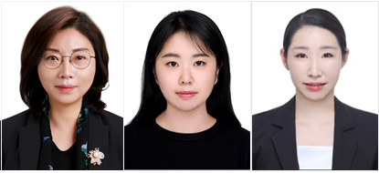 왼쪽부터 김주신, 이지희, 장유라 약사