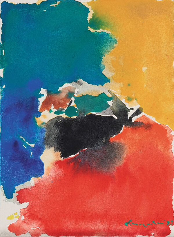 손아유, 자립하는 색, 종이에 수채, 28x21.5cm, 1989-1999