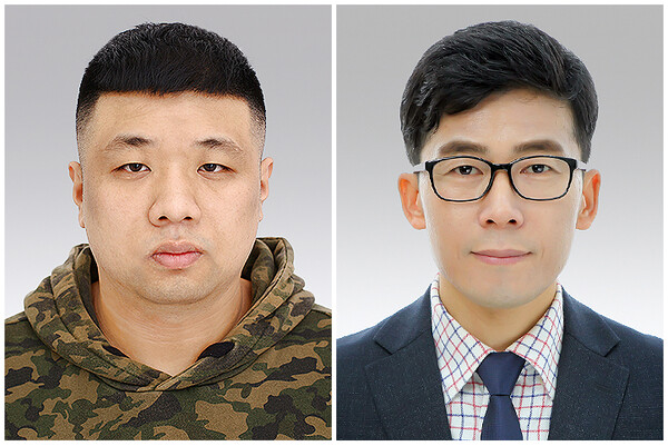 왼쪽부터 장쯔어천 대학원생, 공하성 지도교수/우석대 제공