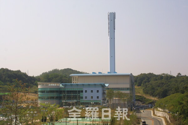 전주권 광역소각자원센터(현 시설).