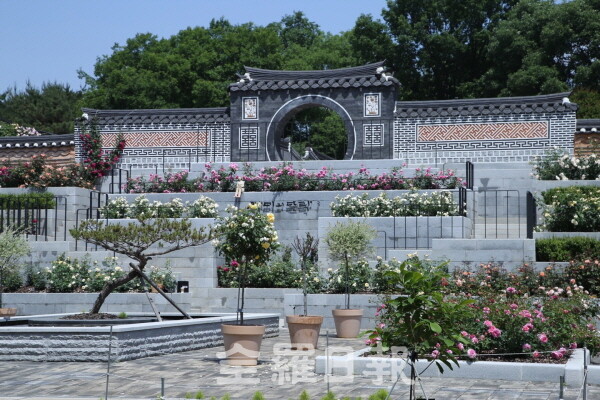 전주수목원 장미원.