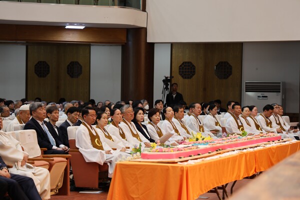 대각개교절 행사 모습