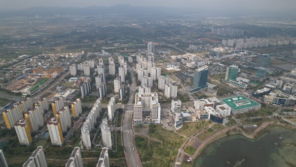 나주 혁신도시=드론 활영