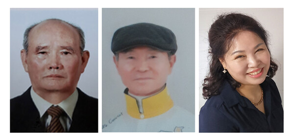 (왼쪽부터) 김두수 시조시인, 박창호시조시인, 유혜경 시조시인  