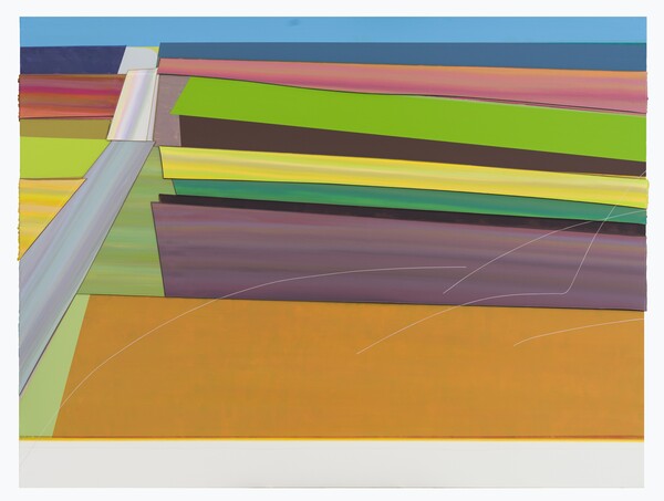 감정의 온도 Temperature of emotions   (ES-20240214)   2025 acrylic on canvas  165x122.2cm-